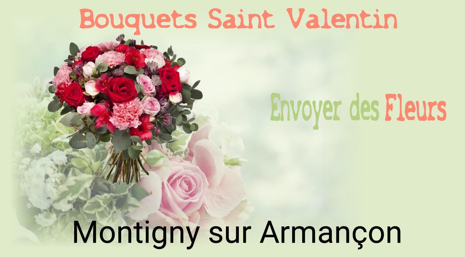 Roses de Saint-Valentin livrées à Montigny-sur-Armançon